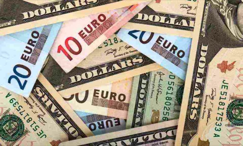 تحويل اليورو الى دولار